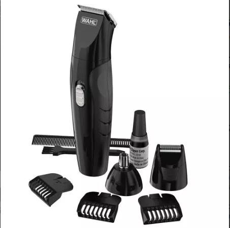 Kit Aparar Pelos Barba Cabelo Nariz Groomsman Grooming Recarregavel Bivolt Wahl - Whal é boa?
