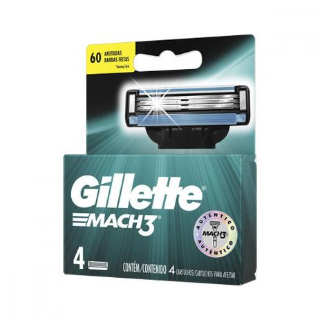 Kit Aparelho de Barbear Gillette Mach3 Acqua-Grip e 3 Cargas Gel de Barbear Complete Defense 72 ml é boa?