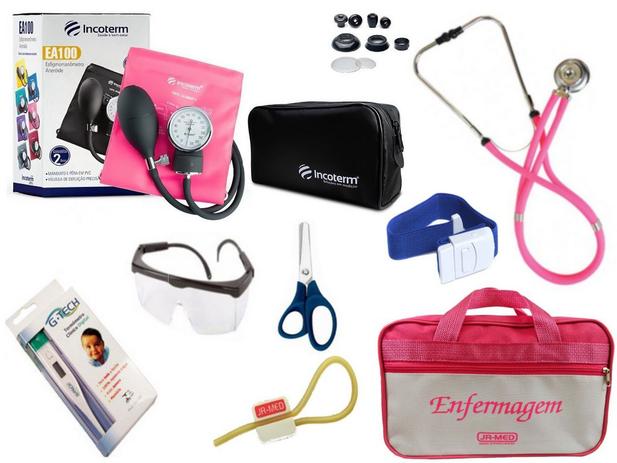 Kit Aparelho De Pressão com Estetoscópio Rappaport Incoterm Completo - Pink Menor preço em Kit Aparelho De Pressão com Estetoscópio Rappaport Incoterm Completo - Pink
