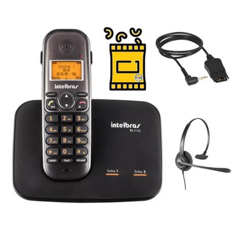 Kit Aparelho Telefone Fixo Sem Fio 2 Linhas Bina Headset - Intelbras é ruim? Kit Aparelho Telefone Fixo Sem Fio 2 Linhas Bina Headset - Intelbras é boa?