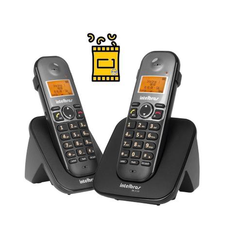 Kit Aparelho Telefone sem fio ramal TS 5122 Bina 2 Headset - Intelbras Menor preço em Kit Aparelho Telefone sem fio ramal TS 5122 Bina 2 Headset - Intelbras