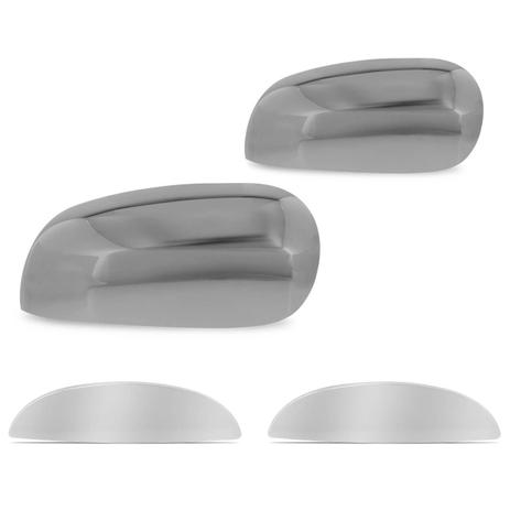 Kit Aplique Retrovisor Cromado + 2 Aplique Maçaneta Corsa Hatch Sedan 03 a 12 Montana 03 a 10 - Prime Menor preço em Kit Aplique Retrovisor Cromado + 2 Aplique Maçaneta Corsa Hatch Sedan 03 a 12 Montana 03 a 10 - Prime
