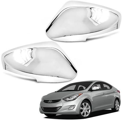 Kit Apliques de Retrovisor Cromado Pisca Elantra 2012 a 2016 - Shekparts Menor preço em Kit Apliques de Retrovisor Cromado Pisca Elantra 2012 a 2016 - Shekparts