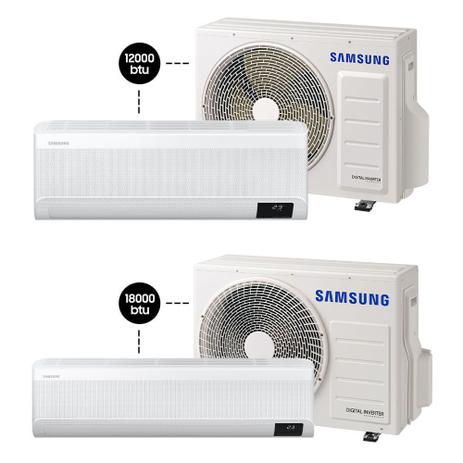 Kit Ar Digital Inverter Wind-Free Plus 12.000 BTU/h E 18.000 BTU/h - Quente e Frio - Samsung é boa?
