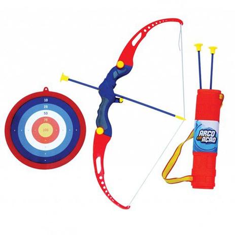 Kit Arco e Flecha Infantil - Bel Fix Menor preço em Kit Arco e Flecha Infantil - Bel Fix