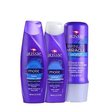 Kit Aussie Shampoo + Condicionador + 3 Minute Miracle Menor preço em Kit Aussie Shampoo + Condicionador + 3 Minute Miracle