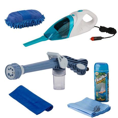 Kit Auto Esguicho, aspirador, luva, Toalha mágica e Microfibra - Vendasshop utensílios limpeza Menor preço em Kit Auto Esguicho, aspirador, luva, Toalha mágica e Microfibra - Vendasshop utensílios limpeza