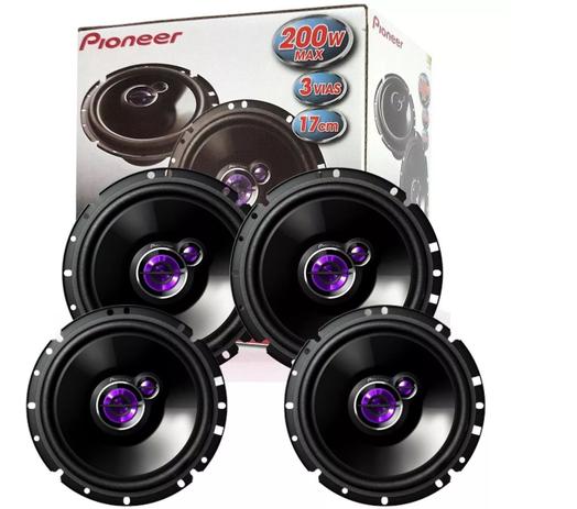 Kit   Auto   Falante   Pioneer   4   Peças   6   Fiat   dea  200w   Rms é boa?