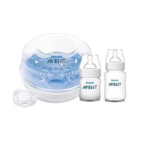 Kit Avent Classic+ Mamadeiras Esterilizador Chupeta - Philips avent Menor preço em Kit Avent Classic+ Mamadeiras Esterilizador Chupeta - Philips avent