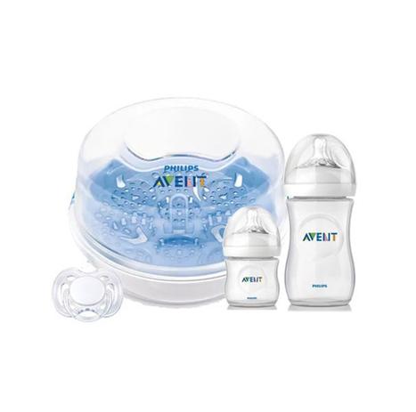 Kit Avent Petala Mamadeiras Esterilizador Chupeta - Philips avent Menor preço em Kit Avent Petala Mamadeiras Esterilizador Chupeta - Philips avent