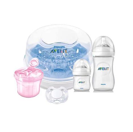 Kit Avent Petala Mamadeiras Esterilizador Dosador Chupeta - Philips avent Menor preço em Kit Avent Petala Mamadeiras Esterilizador Dosador Chupeta - Philips avent