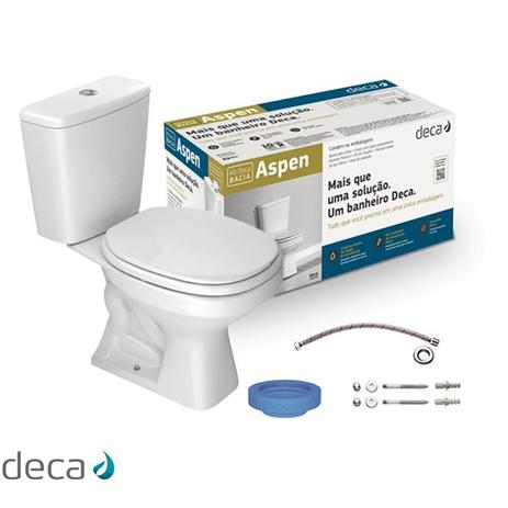 Kit Bacia com Caixa Acoplada Aspen Branco - Deca é ruim? Kit Bacia com Caixa Acoplada Aspen Branco - Deca é boa?