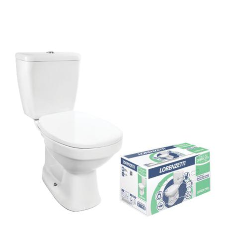 Kit bacia com caixa acoplada one branco lorenzetti é boa?