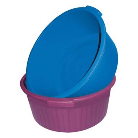 Kit Bacia Plastica 40l Canelada Arqplast C/6 - Com 6 Unidades Menor preço em Kit Bacia Plastica 40l Canelada Arqplast C/6 - Com 6 Unidades