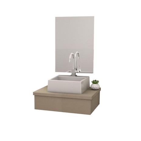 Kit Bancada P/ Banheiro Compace Metrópole 601 Cuba Q355 Connect Nude é boa?