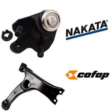 Kit bandeja + pivo suspensao dianteiro direito - corolla 2002 a 2008 - kit00557 - Nakata Menor preço em Kit bandeja + pivo suspensao dianteiro direito - corolla 2002 a 2008 - kit00557 - Nakata