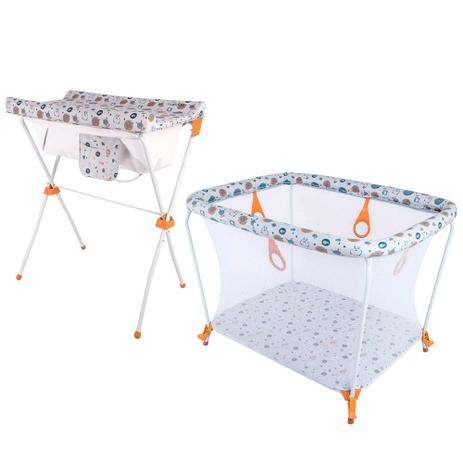 Kit Banheira Com Trocador - Slim Plus e Cercado Infantil Park - Cinza - Whoop - Kiddo Menor preço em Kit Banheira Com Trocador - Slim Plus e Cercado Infantil Park - Cinza - Whoop - Kiddo