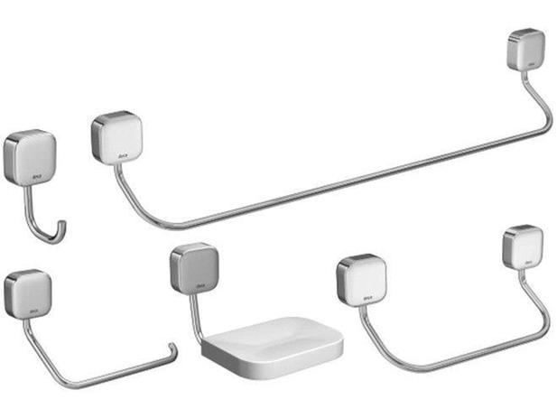 Kit Banheiro Deca Pix Cromado - 5 Peças é boa?