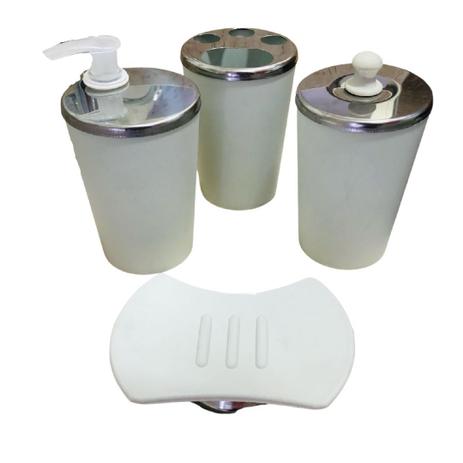 Kit Banheiro Inox Lavabo kit acessorios banheiro - 4 Peças - PANSHOPP Menor preço em Kit Banheiro Inox Lavabo kit acessorios banheiro - 4 Peças - PANSHOPP