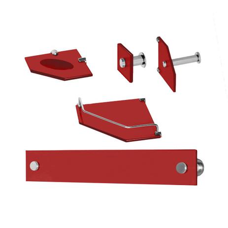 Kit Banheiro Luxo Canto 5 peças Amã - Ekasa Menor preço em Kit Banheiro Luxo Canto 5 peças Amã - Ekasa