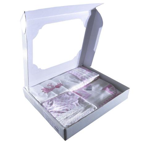 Kit Banho 3 Peças 5258 Rosa Loupiot Minasrey Menor preço em Kit Banho 3 Peças 5258 Rosa Loupiot Minasrey