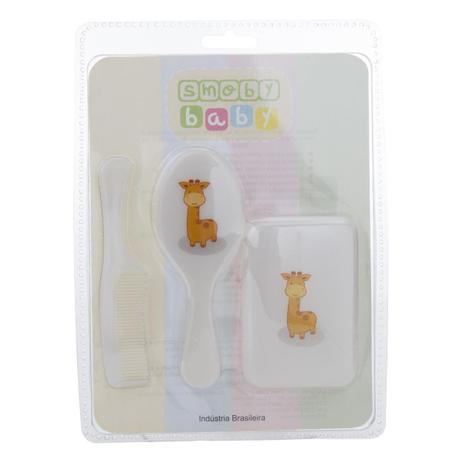 Kit banho pente, escova e saboneteira bebes perola - Smoby é boa?