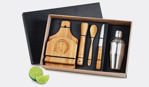 Kit Bar Caipirinha Inox Bambu Coqueteleira Tabua 6 Peças - Welf é ruim? Kit Bar Caipirinha Inox Bambu Coqueteleira Tabua 6 Peças - Welf é boa?
