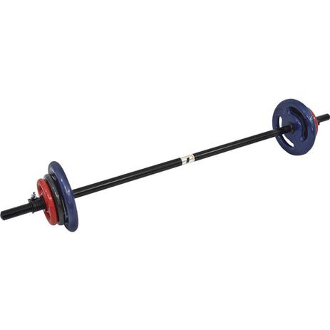 Kit Barra e Pesos Polipump Polimet (16kg) - Poli sports Menor preço em Kit Barra e Pesos Polipump Polimet (16kg) - Poli sports