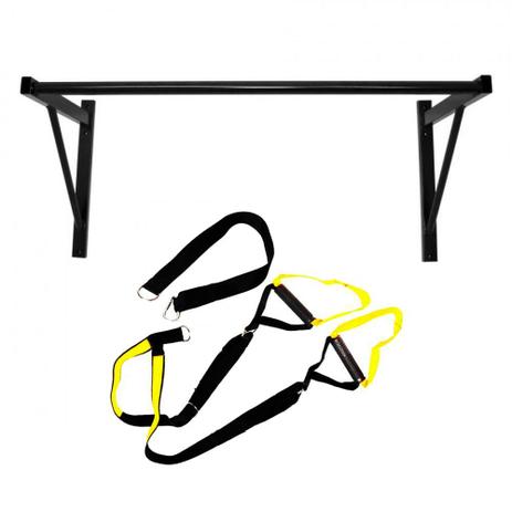 Kit Barra Fixa de Parede + Fita de Suspensão TRX Funcional - Natural fitness é boa?