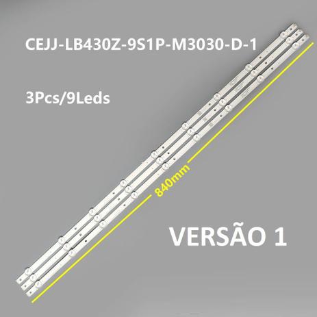 Kit barras de led 43" aoc 43s5295/ 43pfg5813/ 43pfg5813 é ruim? Kit barras de led 43" aoc 43s5295/ 43pfg5813/ 43pfg5813 é boa?