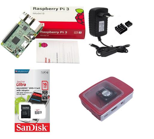 Kit Básico Raspberry Pi 3 - 16gb Case Official C/ Cooler - Monkey business br Menor preço em Kit Básico Raspberry Pi 3 - 16gb Case Official C/ Cooler - Monkey business br