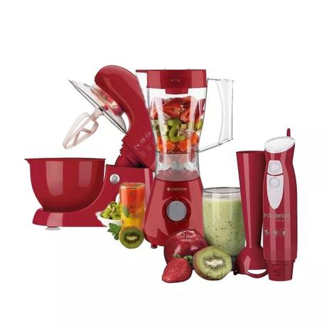 Kit Batedeira Liquidificador Mixer Cadence Vermelho 127v é ruim? Kit Batedeira Liquidificador Mixer Cadence Vermelho 127v é boa?