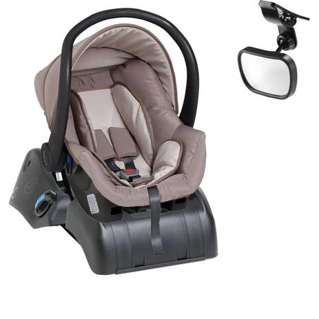 Kit Bebe Conforto Galzerano Cocoon Cappuccino Base Cocoon Preto Espelho Retrovisor Bebe Conforto Magazine Luiza