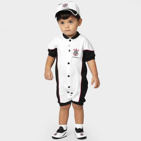 Kit Bebê Corinthians 3 Peças Torcida Baby Menor preço em Kit Bebê Corinthians 3 Peças Torcida Baby