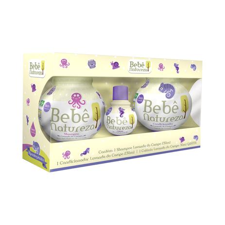 Kit bebê natureza lavanda - shampoo + cond 230ml + colônia 30ml - Biotropic Menor preço em Kit bebê natureza lavanda - shampoo + cond 230ml + colônia 30ml - Biotropic