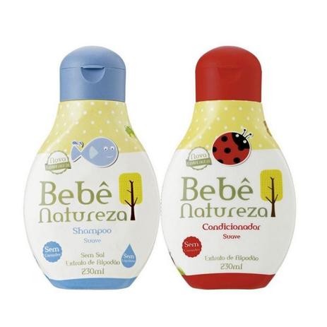 Kit Bebê Natureza Shampoo + Condicionador Suave 230ml - Biotropic Menor preço em Kit Bebê Natureza Shampoo + Condicionador Suave 230ml - Biotropic