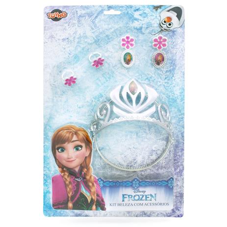 Kit Beleza com Acessórios Tiara Frozen Anna - Toyng Menor preço em Kit Beleza com Acessórios Tiara Frozen Anna - Toyng