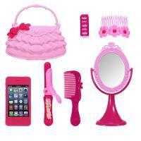 Kit beleza infantil 7 peças - Art brink Menor preço em Kit beleza infantil 7 peças - Art brink