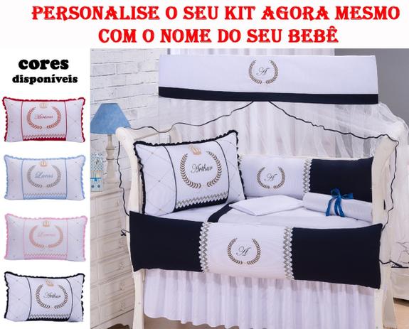 Kit Berço 10 Peças Com Cortina Especial - Personalizado - Mariana baby confecções é boa?