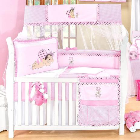 Kit Berço Abelhinha Manú Americano Menina 8 Peças - Nicoli ferri é ruim? Kit Berço Abelhinha Manú Americano Menina 8 Peças - Nicoli ferri é boa?