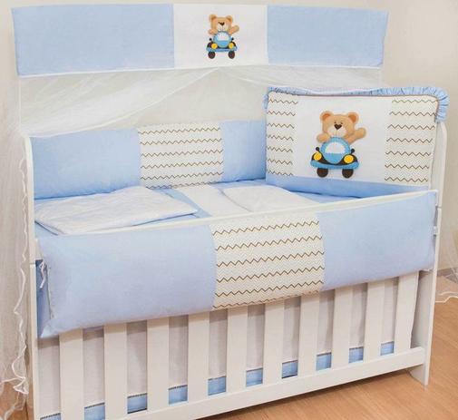 Kit Berço Americano 100 Algodão 9 peças Enzo - I9 baby é boa?