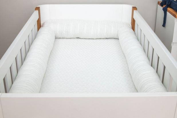 Kit Berço Americano Tricot 5 peças Querubim - I9 baby Menor preço em Kit Berço Americano Tricot 5 peças Querubim - I9 baby