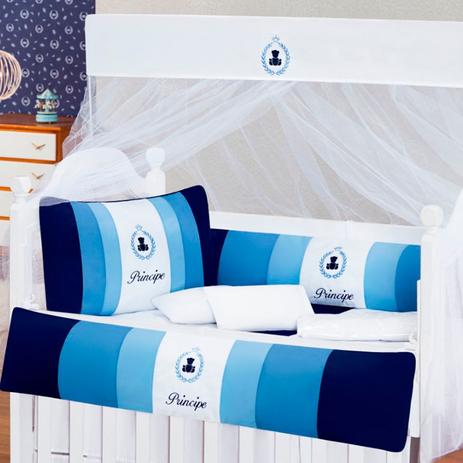 Kit Berço Americano Urso Príncipe Azul Marinho 10 Peças - Sônia enxovais Menor preço em Kit Berço Americano Urso Príncipe Azul Marinho 10 Peças - Sônia enxovais