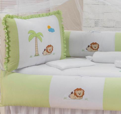 Kit Berço Leãozinho 9 Peças - Imperial baby Menor preço em Kit Berço Leãozinho 9 Peças - Imperial baby
