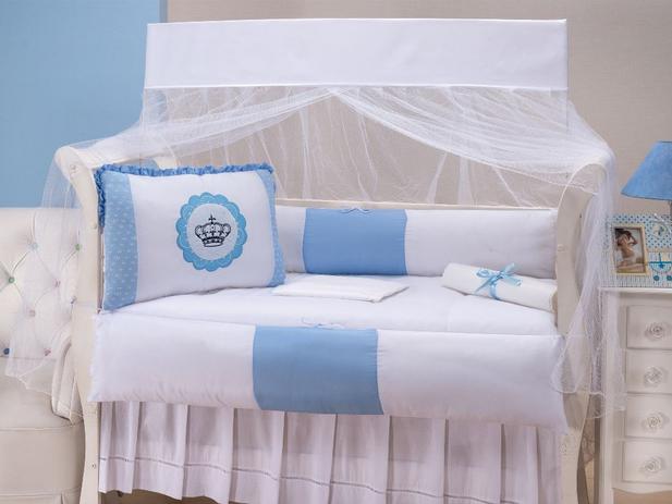 Kit Berço Menino Coroa Azul 9 Peças - Imperial baby é ruim? Kit Berço Menino Coroa Azul 9 Peças - Imperial baby é boa?