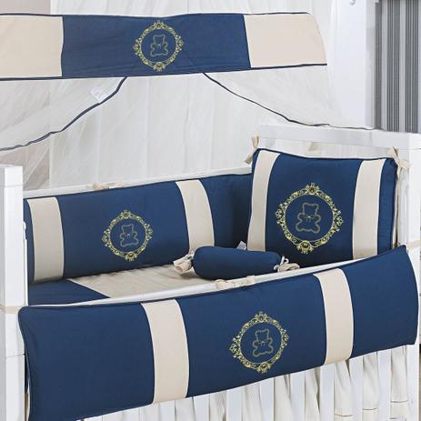 Kit Berço Padrão Americano 10 Peças c/ Mosquiteiro - Realeza Imperial - Tecido 100 Algodão - Laura baby é boa?