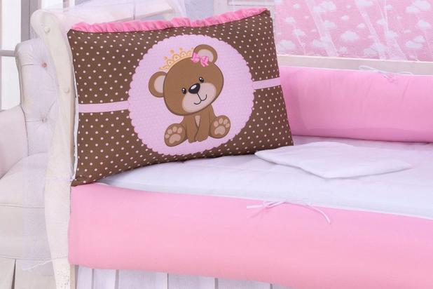 Kit Berço Sublimado Patotinha Rosa 9 Peças - Imperial baby é boa?