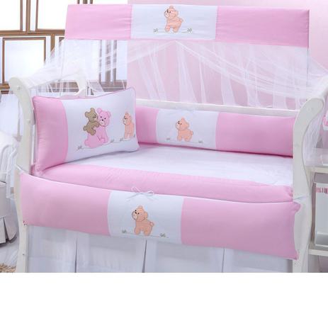 Kit Berço Urso Fofo 8 Peças - Nicoli ferri Menor preço em Kit Berço Urso Fofo 8 Peças - Nicoli ferri