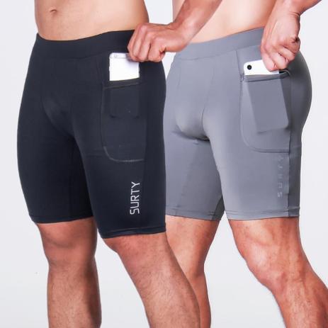 Kit Bermuda Térmica Masculina Compressão Leve Surty Rush On Menor preço em Kit Bermuda Térmica Masculina Compressão Leve Surty Rush On