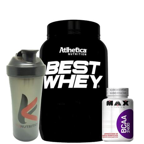 Kit Best Whey ISO Baunilha + Bcaa 60 Caps Max + Coq Kfit - K-fit é boa?